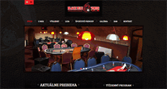 Desktop Screenshot of blackbullpoker.sk